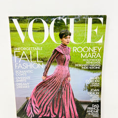 Vogue Oct 2017 Rooney Mara Unforgettable Fall Fashion Dresses