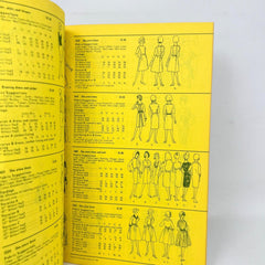Vintage Vogue Pattern Book June July 1963