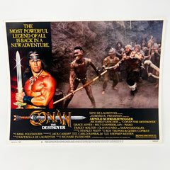 Connan The Destroyer Scifi Collectible movie Lobby Card set of 8