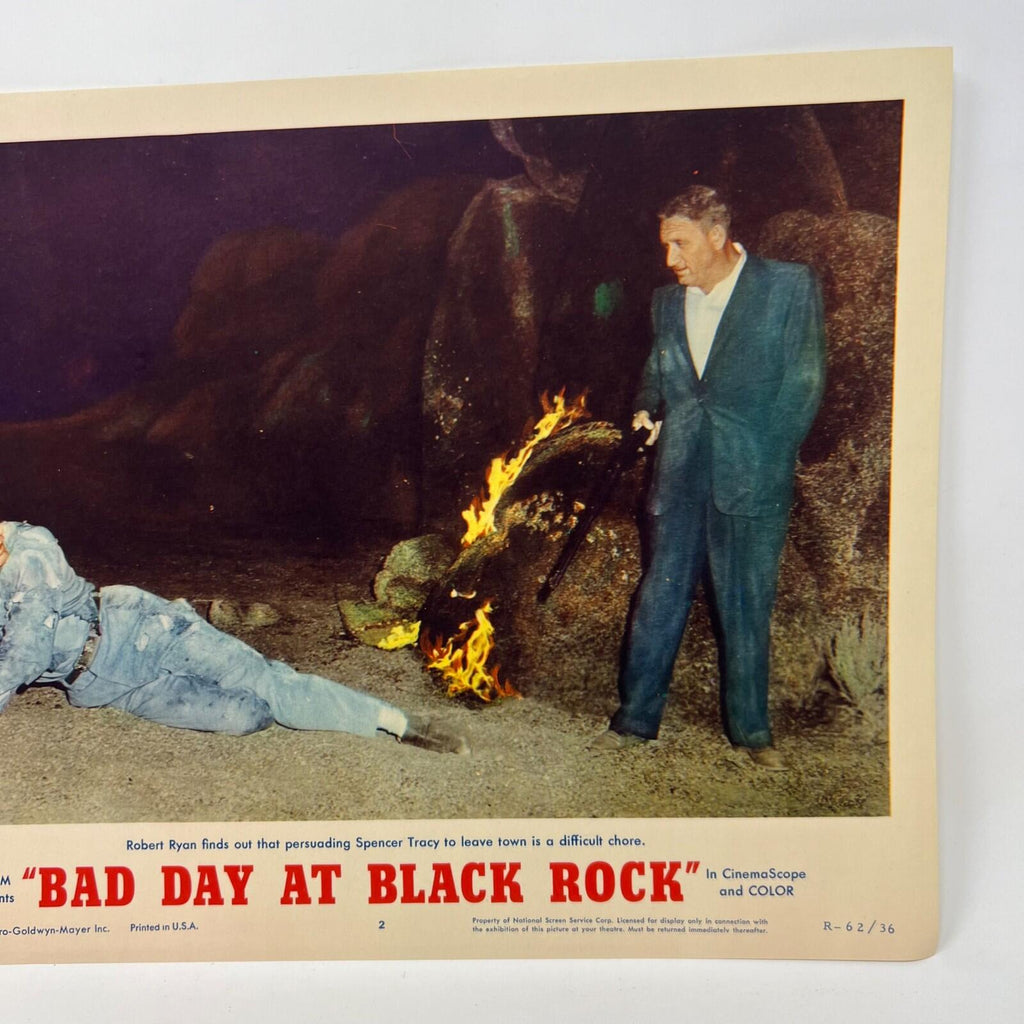 1961 Bad Day At Black Rock Lobby Card Movie Poster No.2