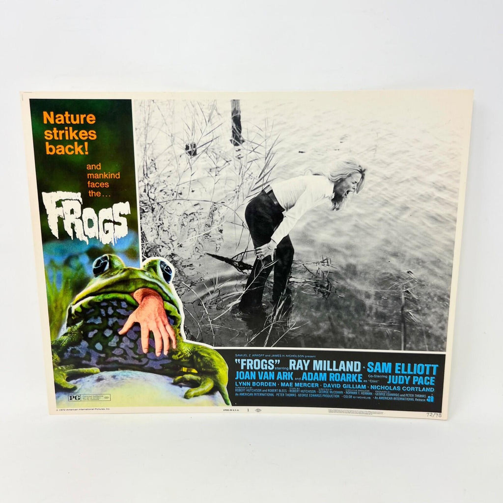 Nature Strikes Back Frogs Collectible movie Lobby Card No.1