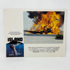 The island Scfi Movie Lobby Cards Set of 4