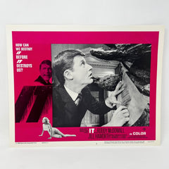 IT Roddy McDowall Paul Maxwell Sci-Fi HorrorCollectible Lobby Card Poster No.1-8