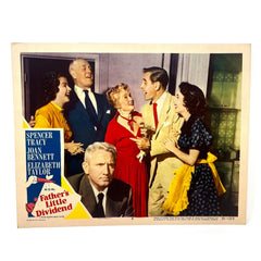 Father's Little Dividend Movie Lobby Card No.6 Spencer Tracy Elizabeth Taylor