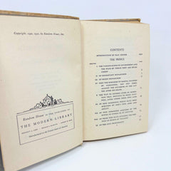 The Prince and The Discourses Niccolo Machiavelli Modern Library Hardcover 1950