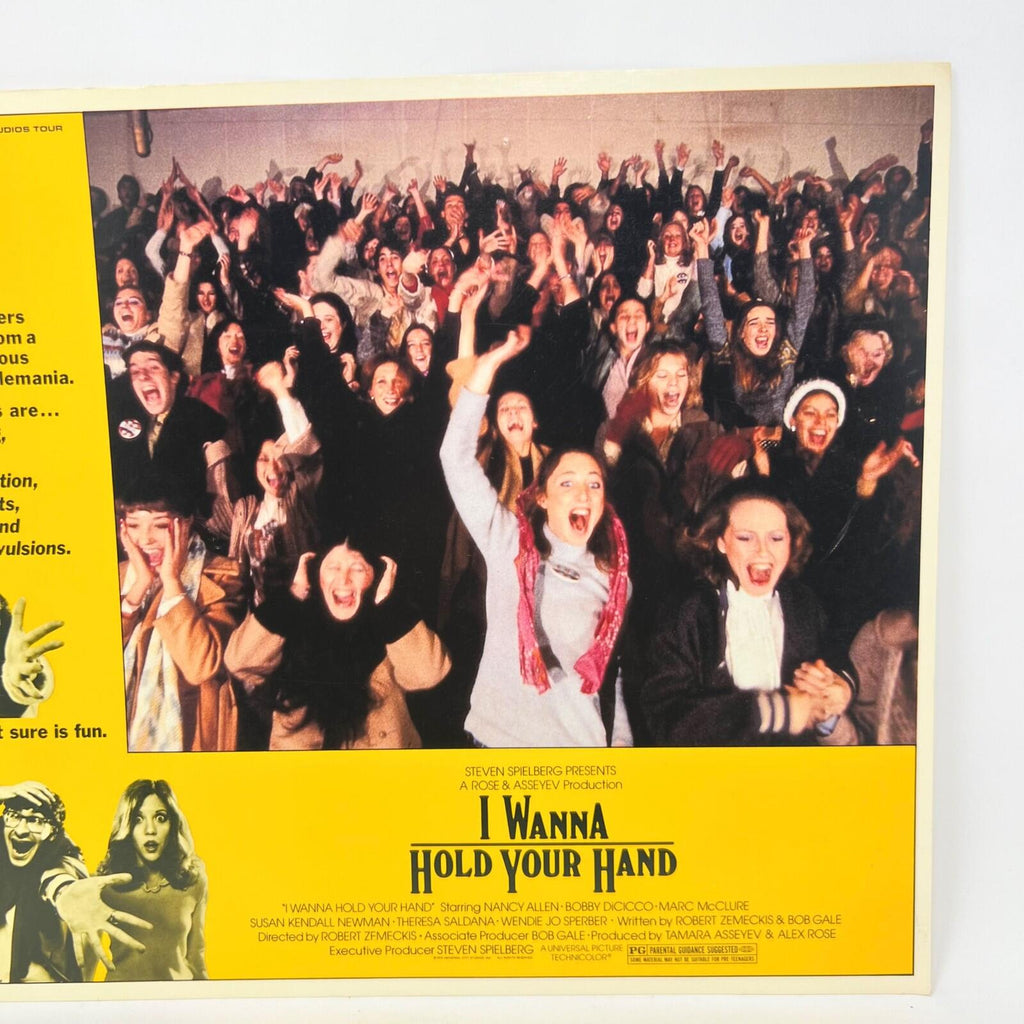 1978 I Wanna Hold your Hand Collectible Movie Lobby Card No.a
