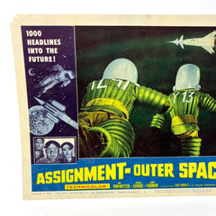 1962 Assignment - Outer Space  Movie Lobby Card No.2