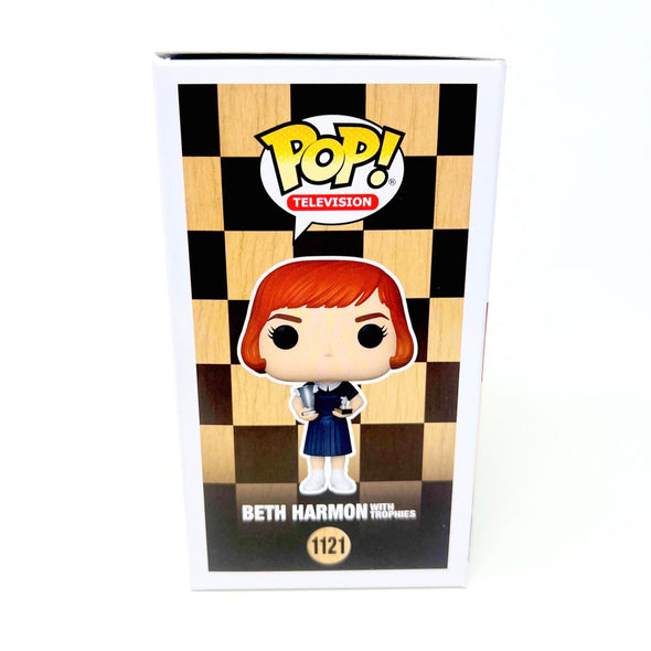 Funko Pop The Queens's Gambit Beth Harmon With Trophies Vinyl Figure