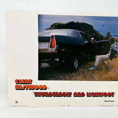 Thunderbolt and Lightfoot Collectible Movie Lobby Card Clint Eastwood No.7