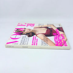 Vogue UK Oct 2005 British Original Fashion Magazine Natalie Portman cover