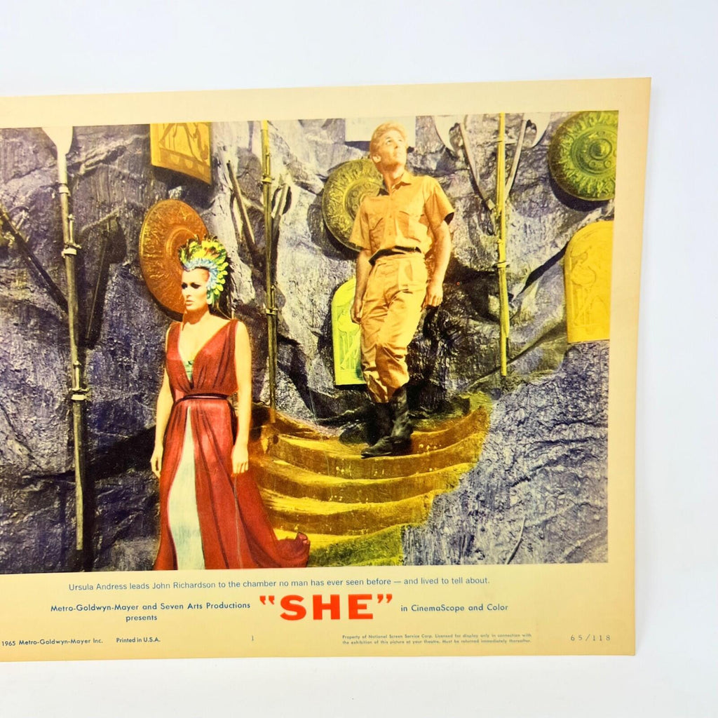 1965 She Collectible Movie Lobby Card No.1