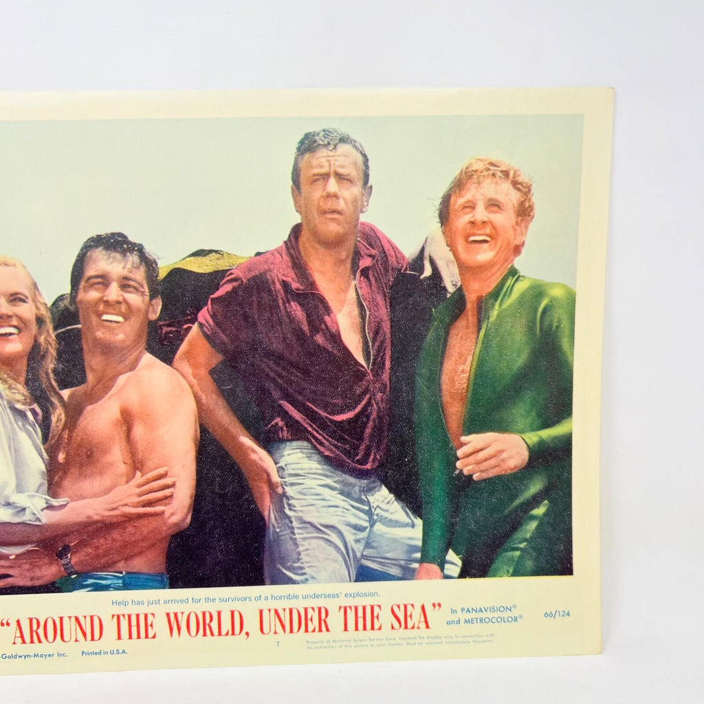 1966 Around The World Under the Sea Original Movie Lobby Card No.7