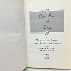 Once More With Feeling By Bruce W Cook Hardcover Book