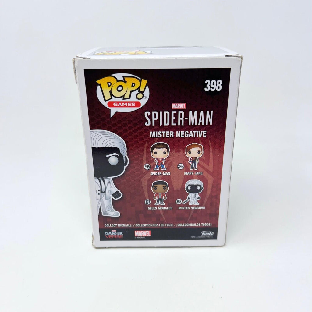 Funko Pop! Games Vinyl: Marvel Spider-Man - Mister Negative #398 Bobble-Head