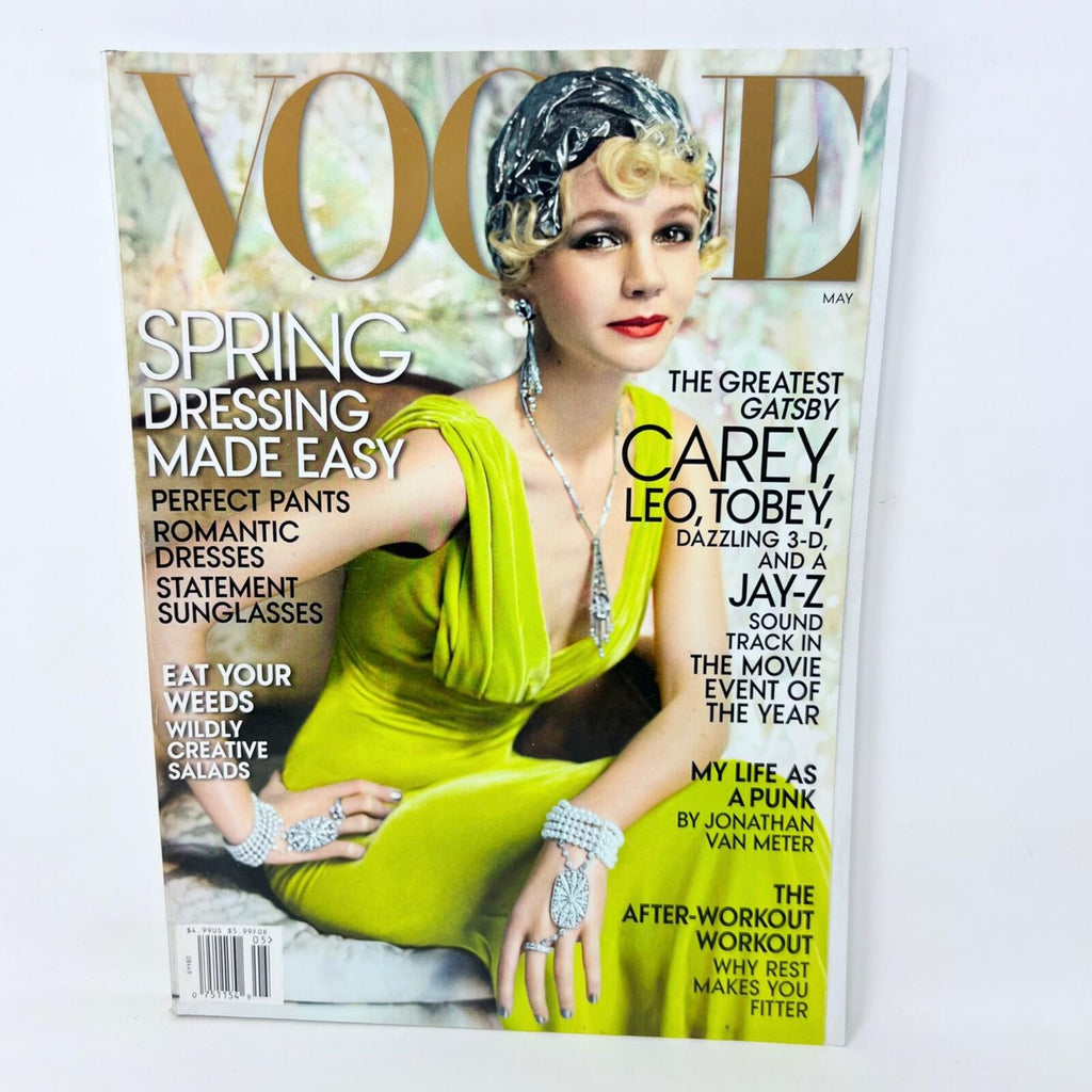 Vogue Magazine May 2013 Carey Mulligan Cover