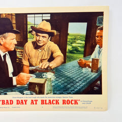 1961 Bad Day At Black Rock Lobby Card Movie Poster No.1
