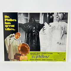 1971 Dr. Phibes has Great Vibes Collectible Movie Lobby Card No.2