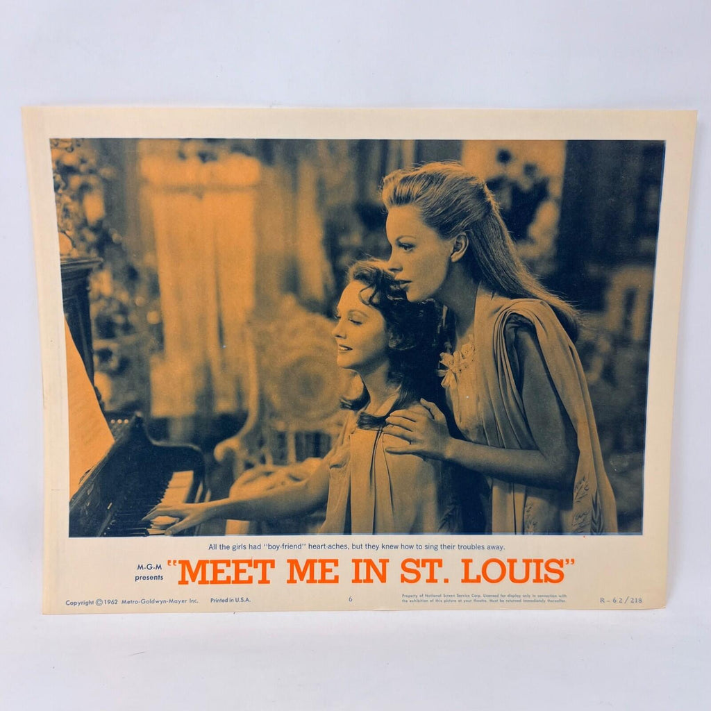 1962 Meet Me In St. Louis Original Movie Lobby Card No.6