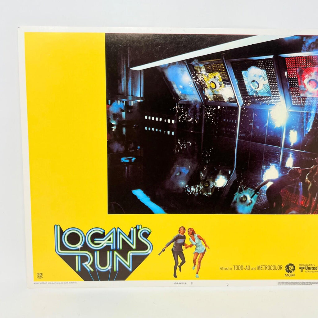 1976 Logans Run Collectible Movie Lobby Card No.5