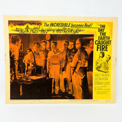 1962 The Day The Earth Cought Fire Collectible movie Lobby Cards set of 8