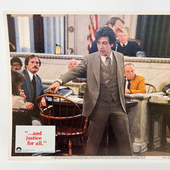 1979 and Justice For All Al Paccino Lobby Card Movie Poster No.1