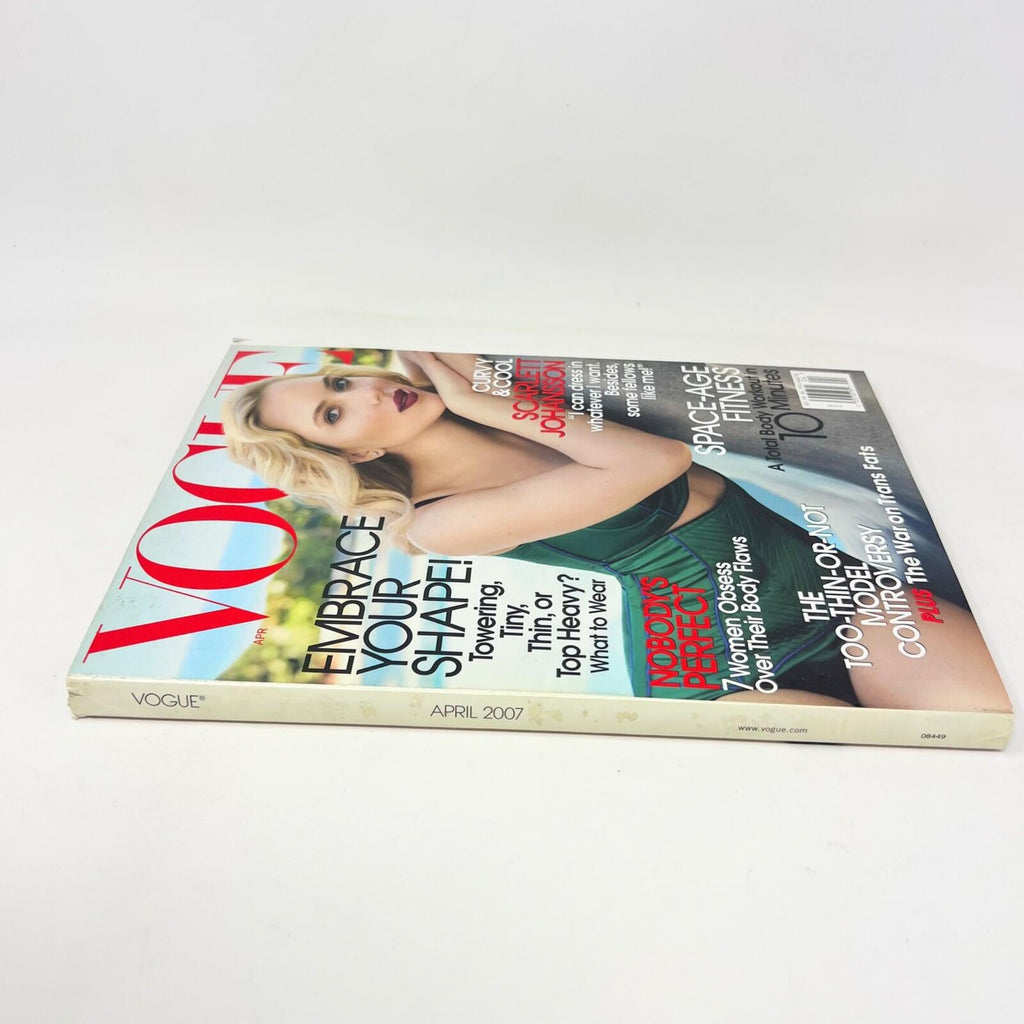 Vogue Magazine April, 2007 Scarlett Johansson Cover