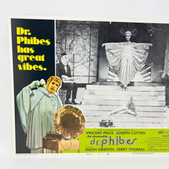1971 Dr. Phibes has Great Vibes Collectible Movie Lobby Card No.8