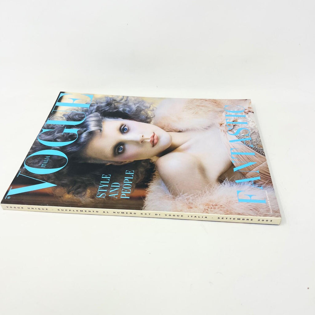 Vogue Magazine Italia N. 637 September 2003 Style and People Fantastic