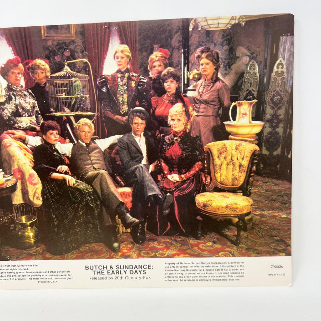 1979 Butch & Sundance The Early Days Collectible Movie Lobby Card No.4