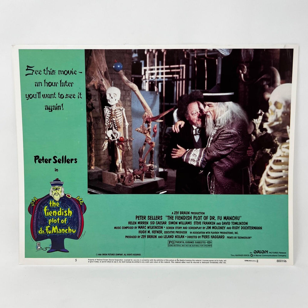 The fiendish plot of dr. fu manchu Lobby Card Set of 8