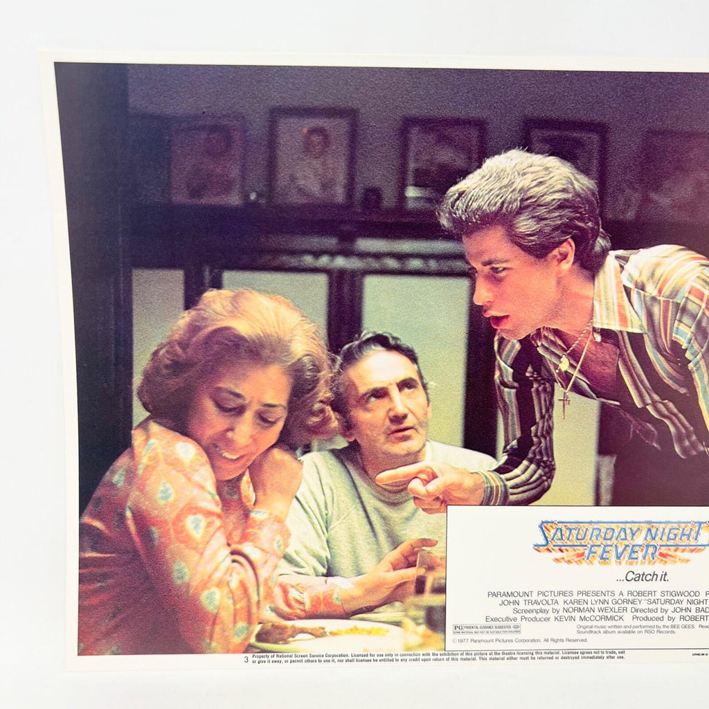 Saturday Night Fever  Original Movie Lobby card  No.3