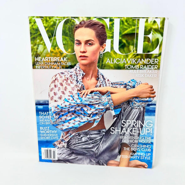 Vogue Magazine March 2018 Alicia Vikande Spring Shake-Up