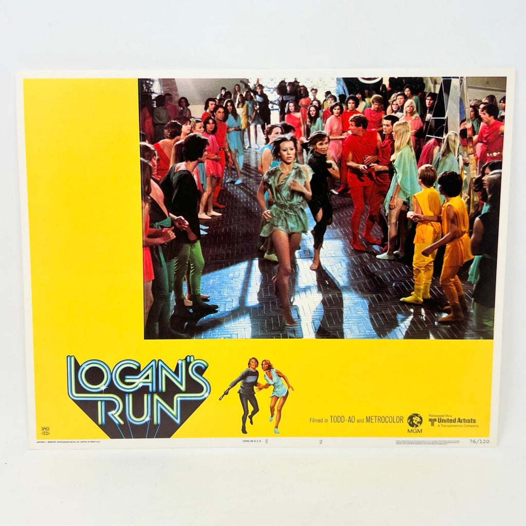 1976 Logans Run Collectible Movie Lobby Card No.2