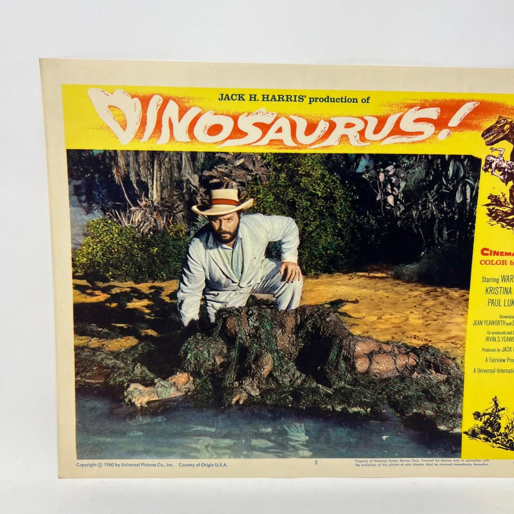 1960 Dinosaurus Collectible Movie Lobby Card No.5 Jack H. Harris