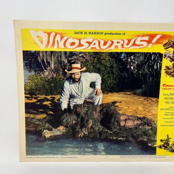 1960 Dinosaurus Collectible Movie Lobby Card No.5 Jack H. Harris