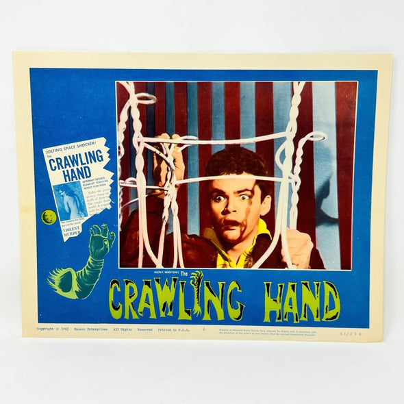 1963 Crawling Hand Collectible movie Lobby Card Set of 8