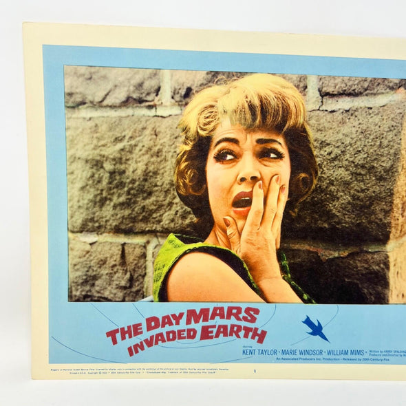 The Day Mars Invaded Earth Lobby Card Movie Poster No.1