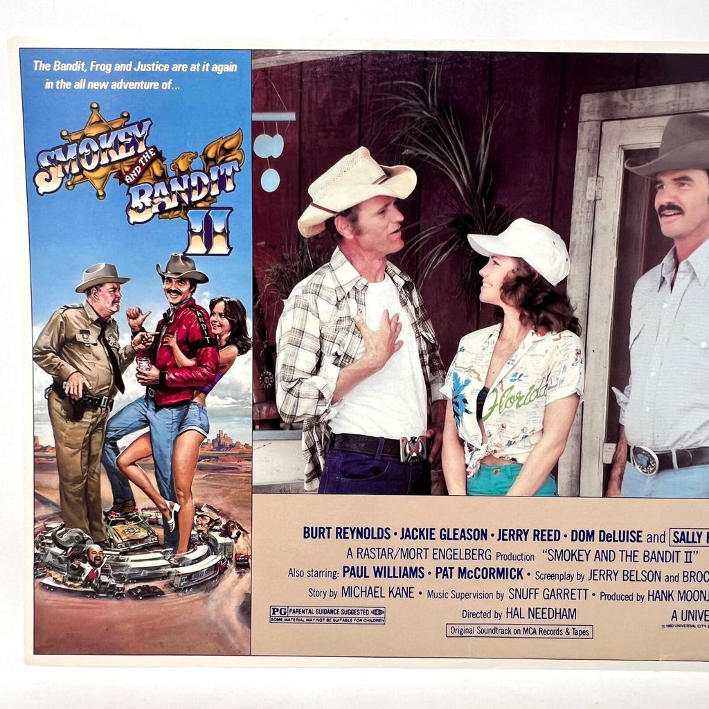 1980 Smokey and the Bandit II Original Movie Lobby card (c)