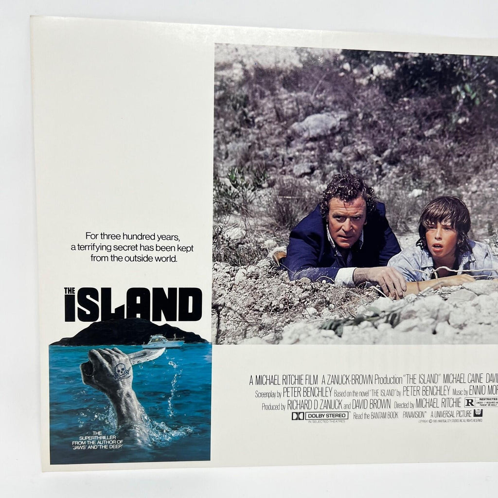 The island Scfi Movie Lobby Cards Set of 4