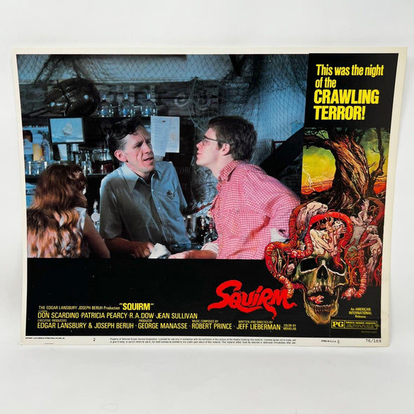 1974 Crawling Terror Squirm Collectible movie Lobby Cards set of 7