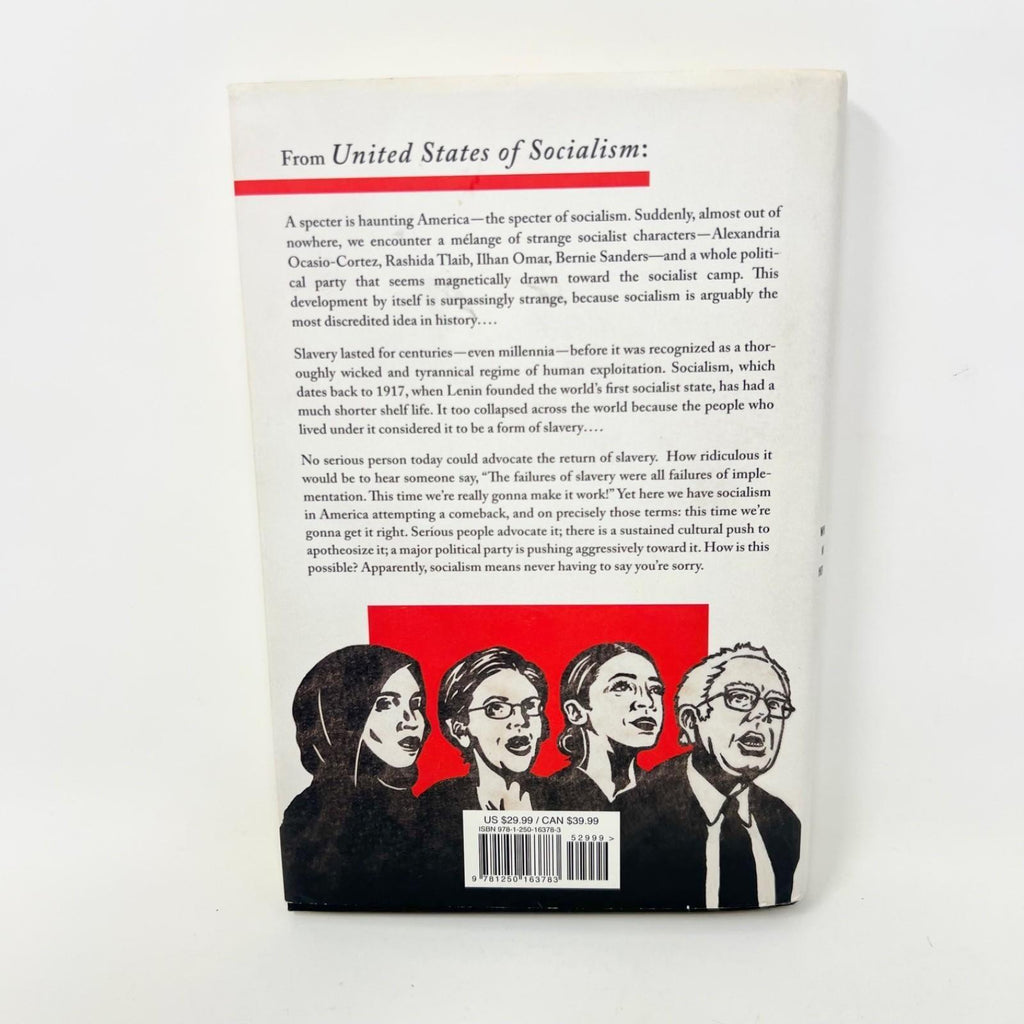 United States of Socialism: Who's Behin- Dinesh DSouza,  hardcover 1st Print