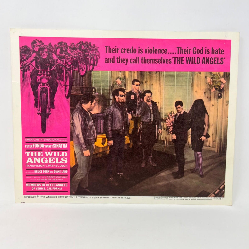 1966 The Wild Angels Movie Lobby Card No.1