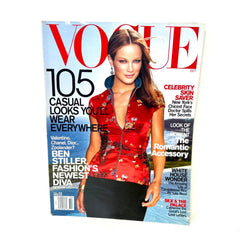Vogue Magazine October 2001 Carolyn Murphy