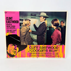 1968 Client Eastwood Coogan's Bluff Collectible Movie Lobby Card No.7