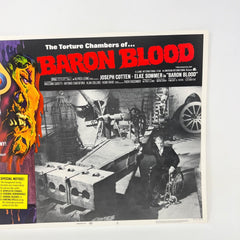 1972 The Torture Chambers Of Baron Blood Lobby Card Movie Poster No.8