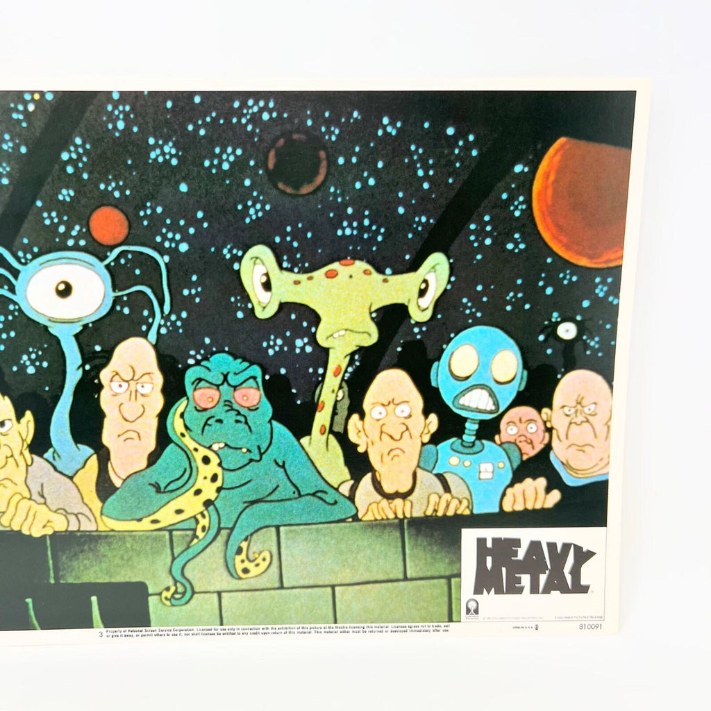 1981 Heavy Metal Utho Set of 8 Original Movie Lobby Cards No.3