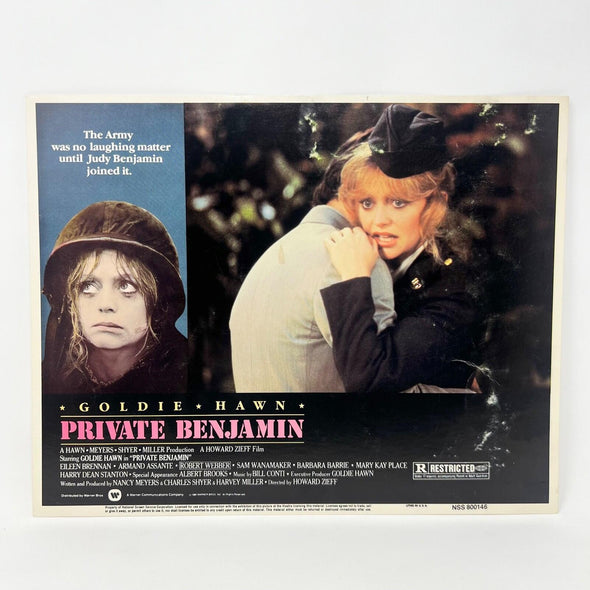 1980 Goldie Hawn Private Benjamin Collectible movie Lobby Card (a)