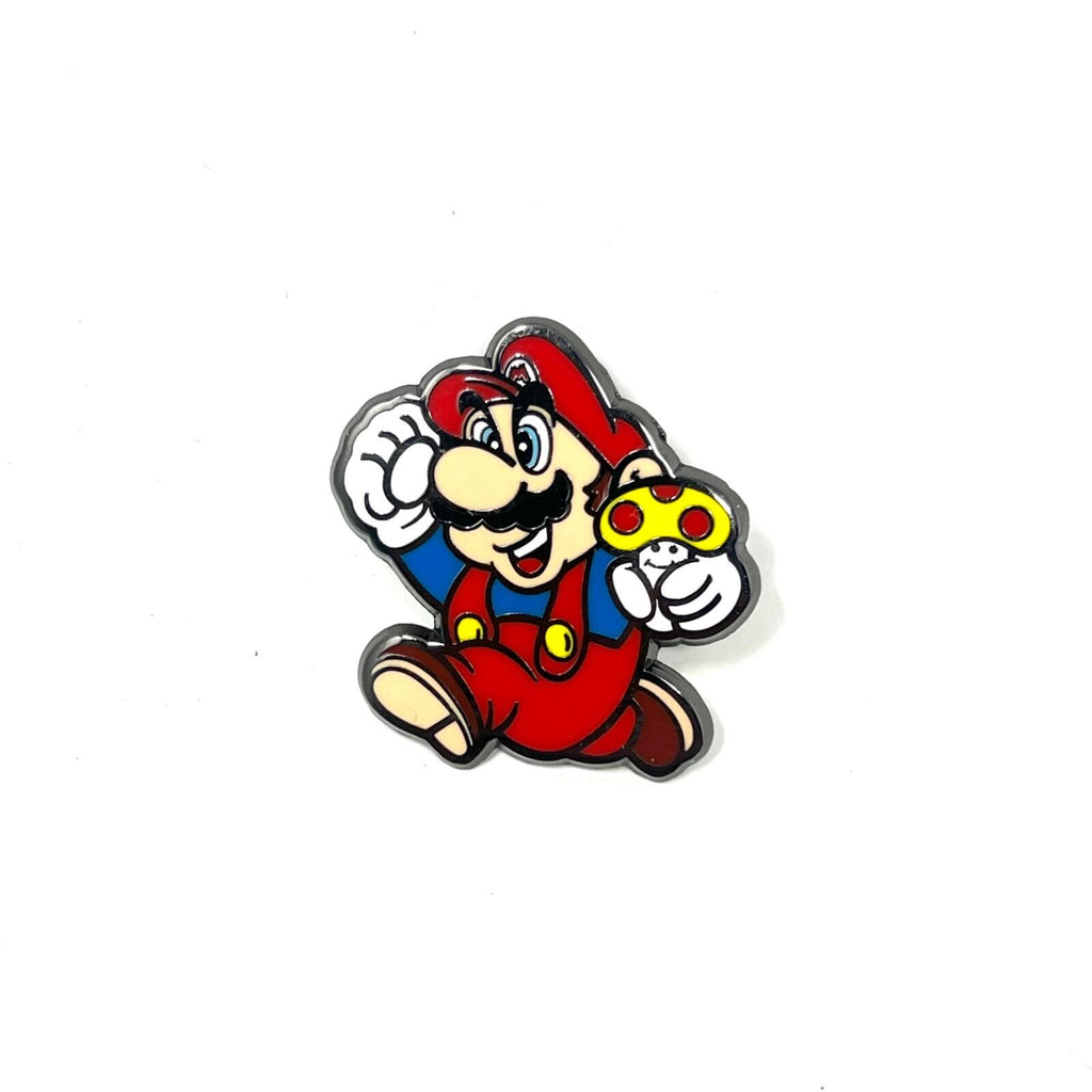 Nintendo Super Mario Bros. 35th Anniversary Pin Mario with Mushroom