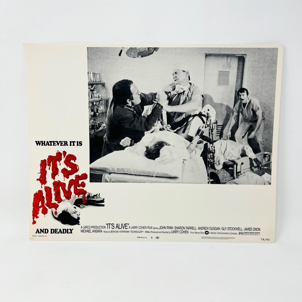 It's Alive And Deadly Horror Scfi Movie Lobby Cards Set of 8