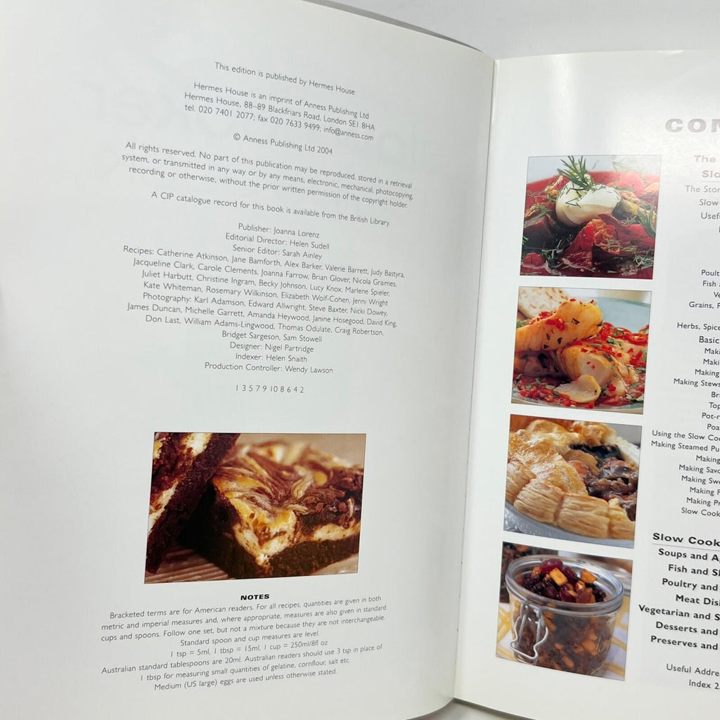 The Slow Cooker Recipe Book Hardcover Book By Catherine Atkinson
